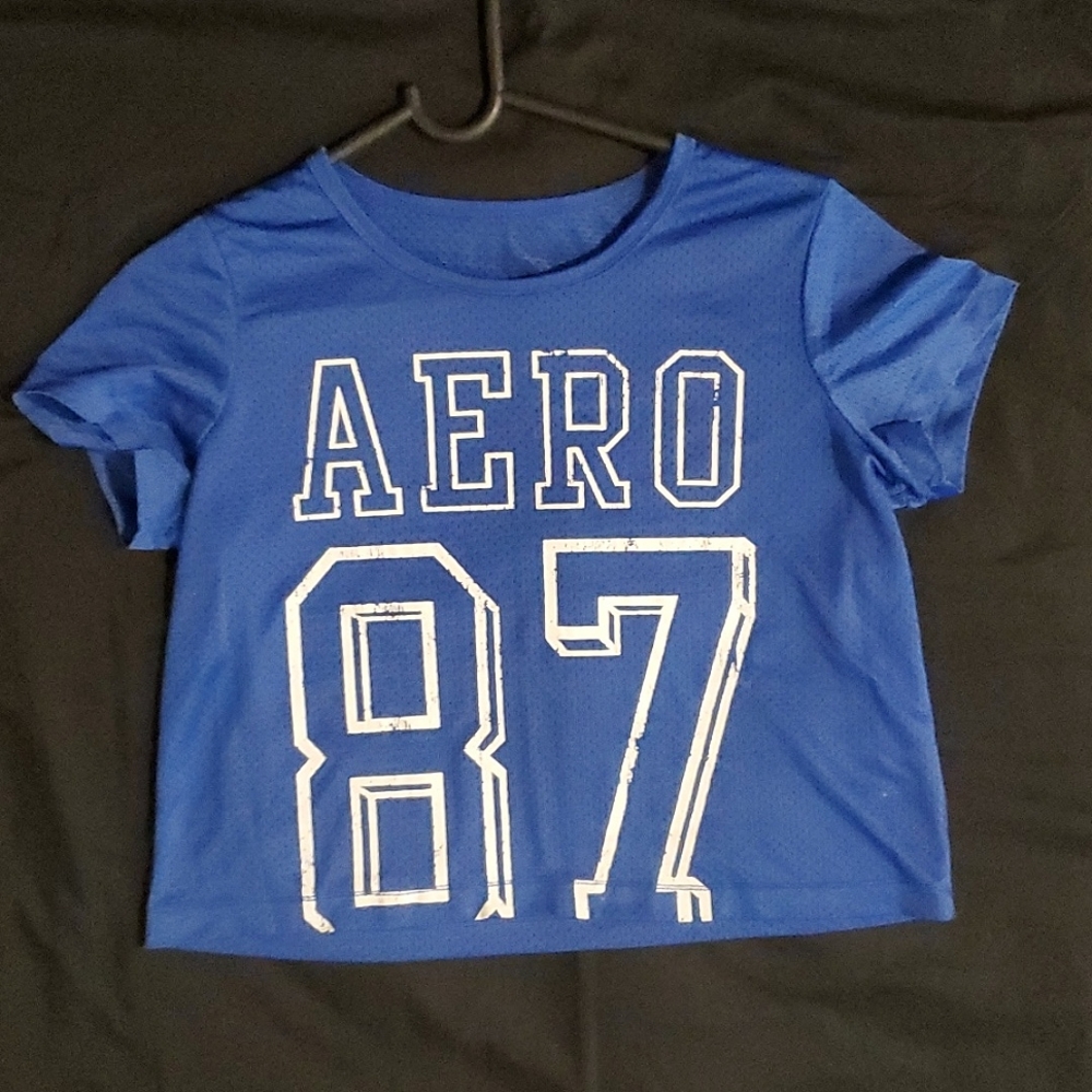 Aeropostale Jersey Crop Top